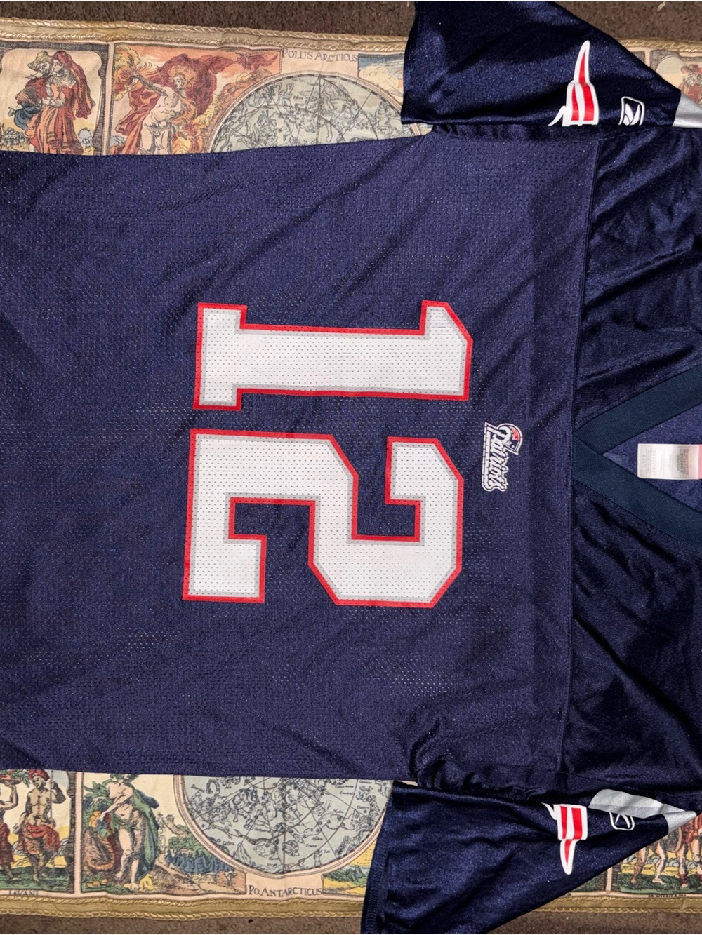 Vintage nfl jersey New England #12 Brady